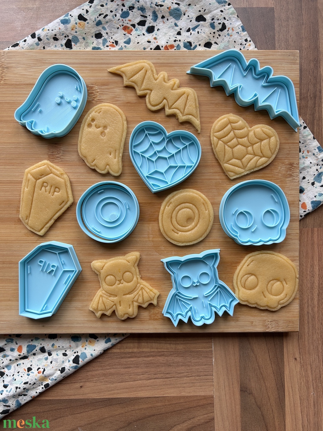 Halloween sütikiszúró szett 3 - otthon & életmód - dekoráció - halloween - halloweeni sütikiszúrók - Meska.hu