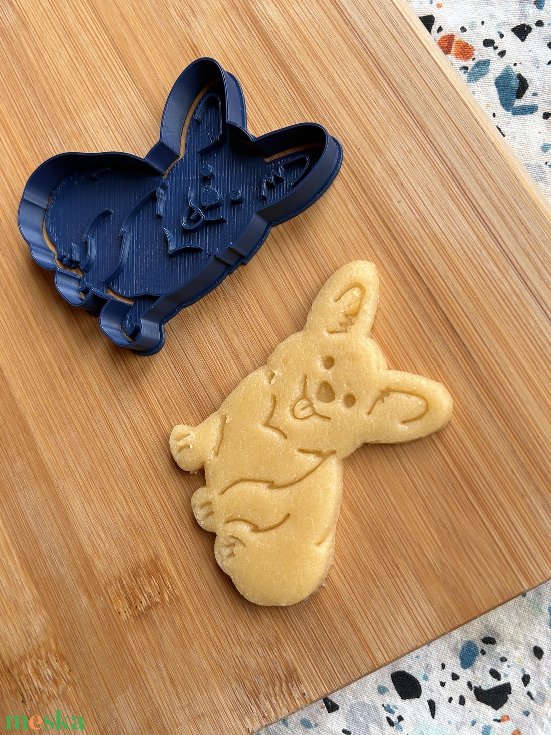 Corgi formájú sütikiszúró - otthon & életmód - konyhafelszerelés, tálalás - sütés, főzés - sütikiszúró - Meska.hu