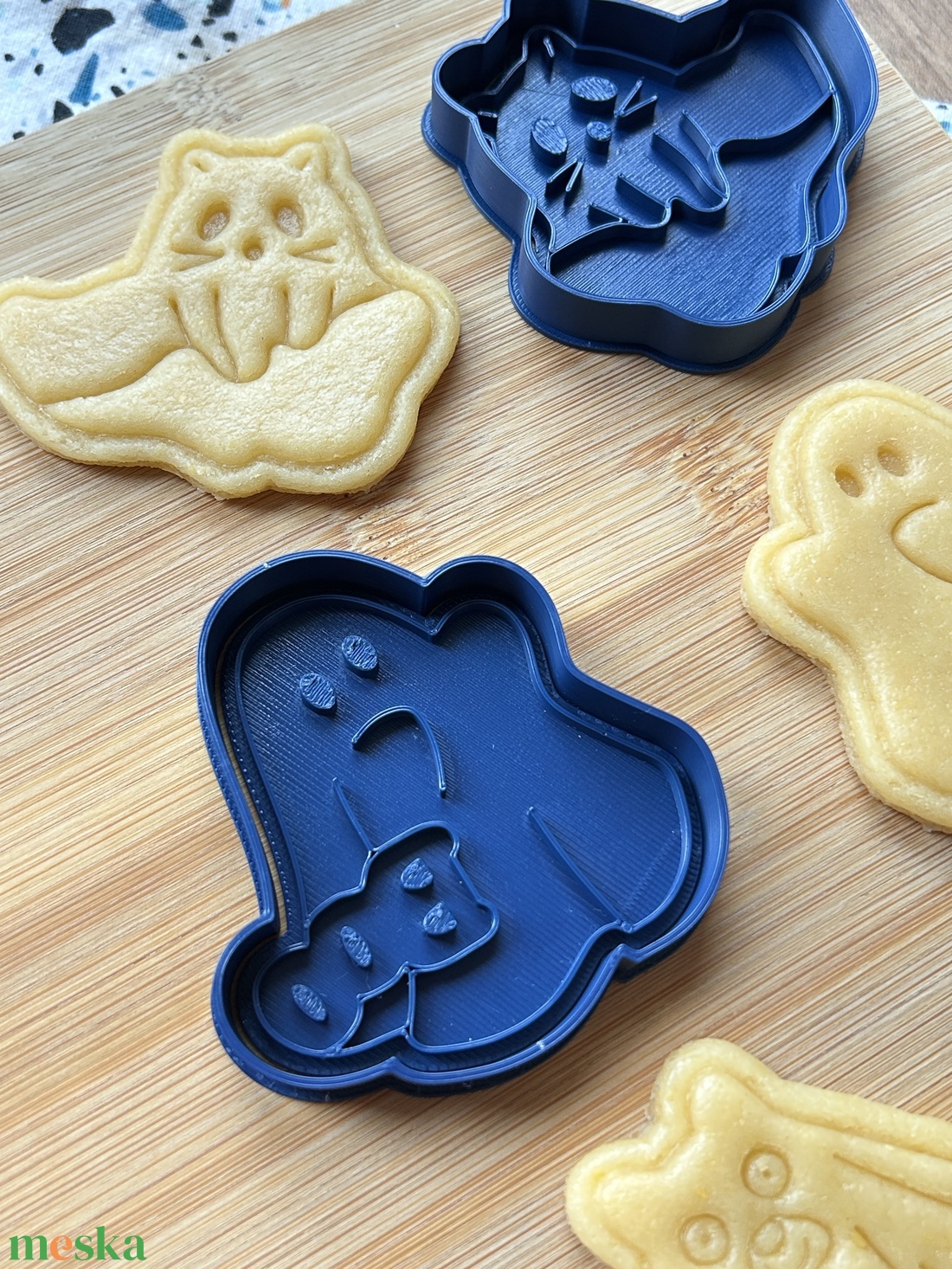 Szellem Pajtik halloweeni sütikiszúró szett - otthon & életmód - dekoráció - halloween - halloweeni sütikiszúrók - Meska.hu