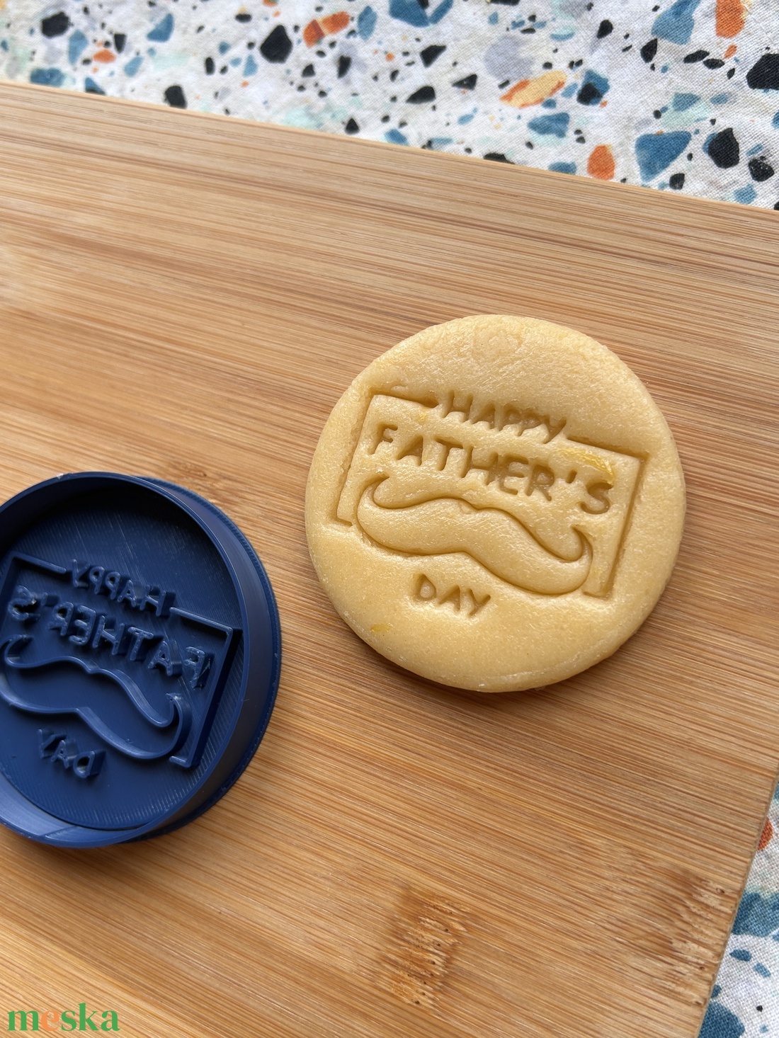 Boldog Apák Napját / Happy Fathers Day bajuszos sütikiszúró - otthon & életmód - konyhafelszerelés, tálalás - sütés, főzés - sütikiszúró - Meska.hu