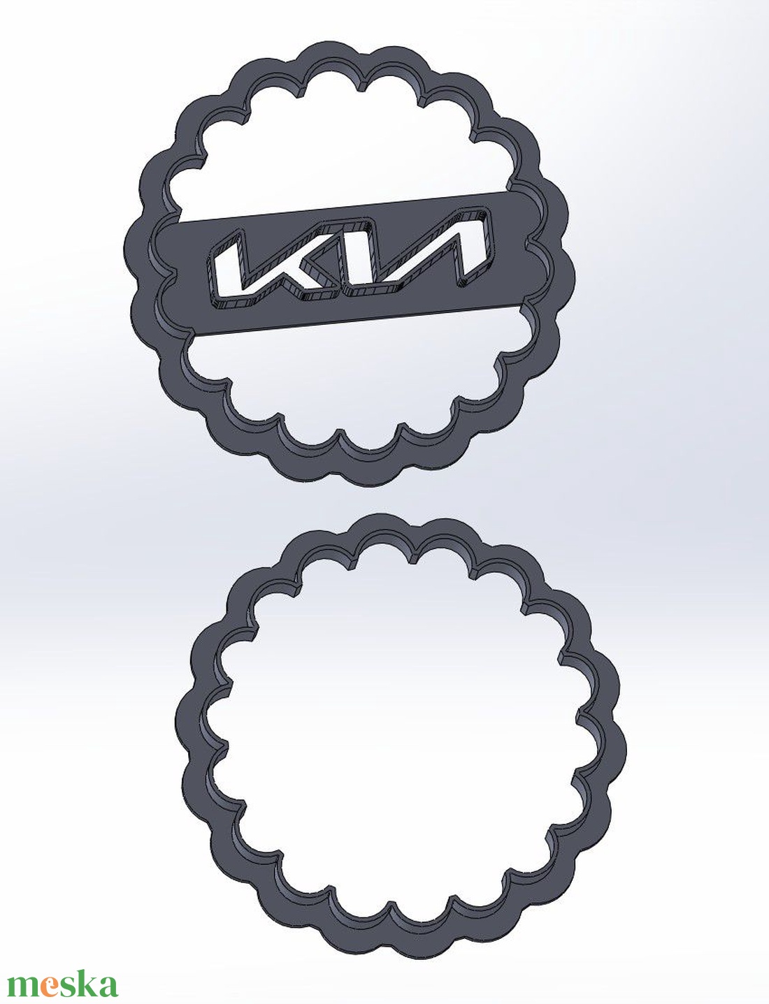 Kávé díszítő sablon és linzer sütikiszúró egyedi kérésre - otthon & életmód - konyhafelszerelés, tálalás - sütés, főzés - sütikiszúró - Meska.hu