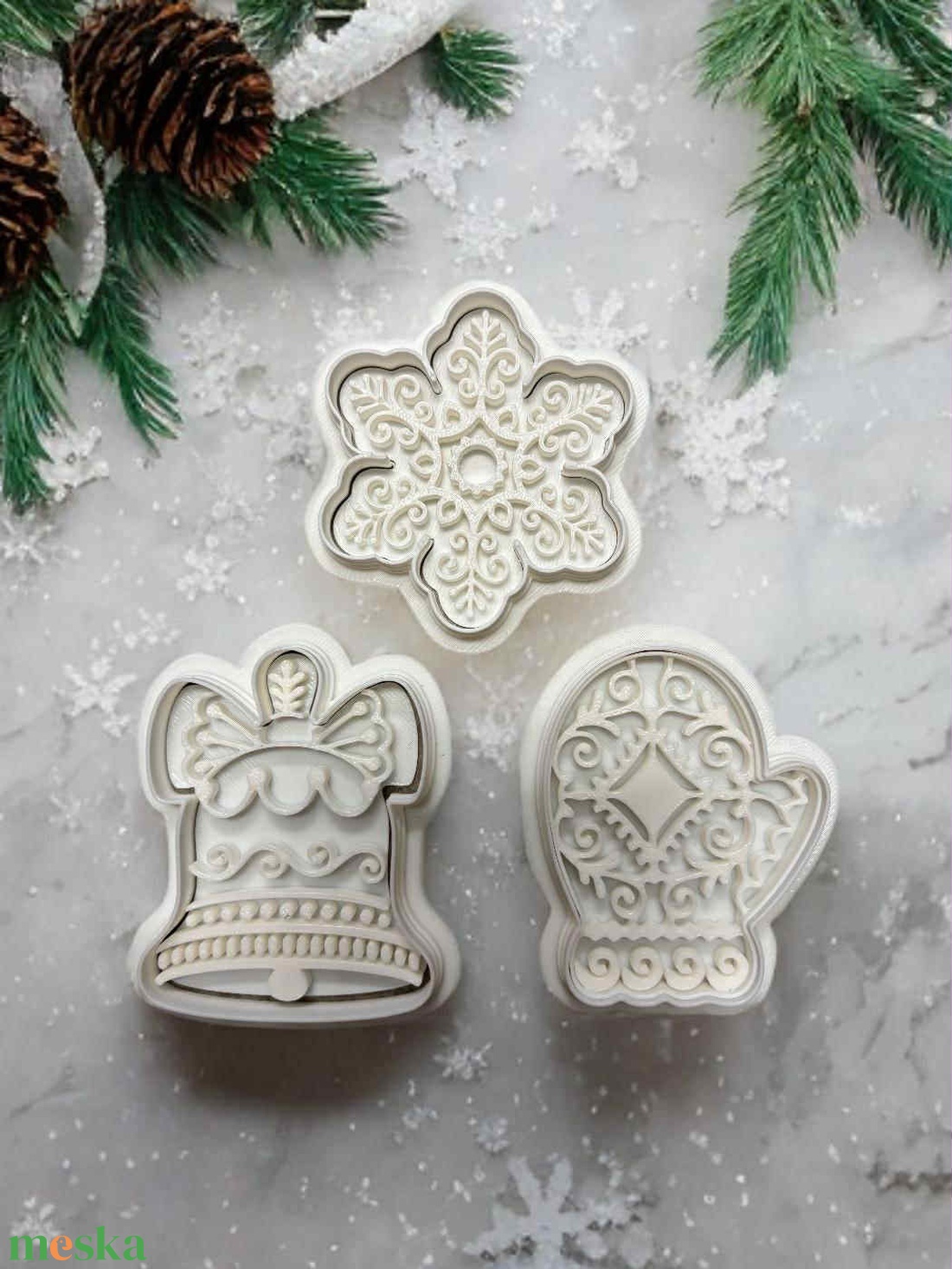 Karácsonyi mézeskalács formák - karácsony - karácsonyi sütés-főzés - Meska.hu