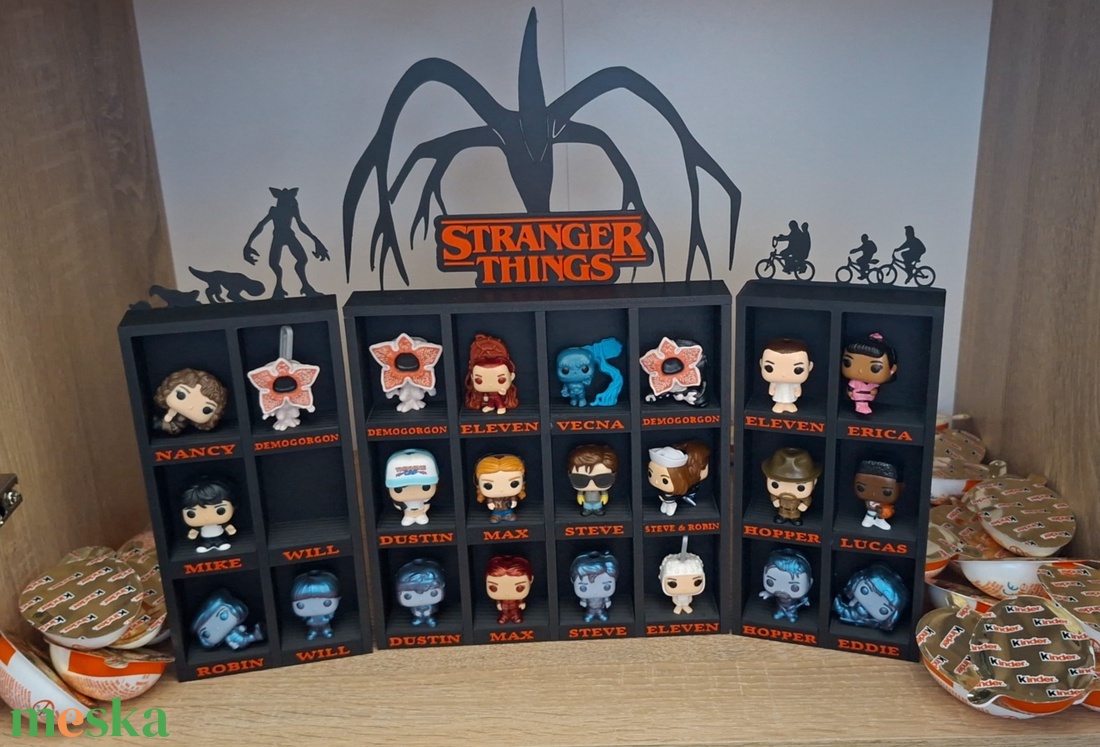 Stranger Things - Kinder Joy / Funko figura stand / tartó / gyűjtői polc - otthon & életmód - dekoráció - asztal és polc dekoráció - dekorációs tál, tartó - Meska.hu