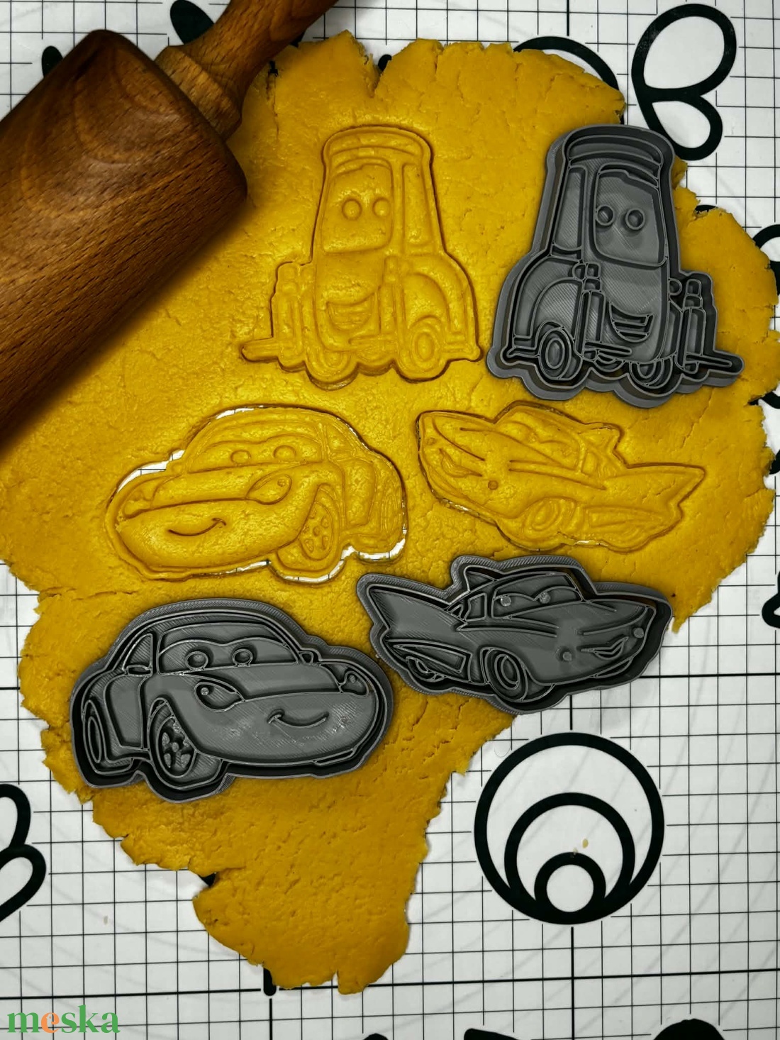 Verdák ihlette sütikiszúró szett - otthon & életmód - konyhafelszerelés, tálalás - sütés, főzés - sütikiszúró - Meska.hu