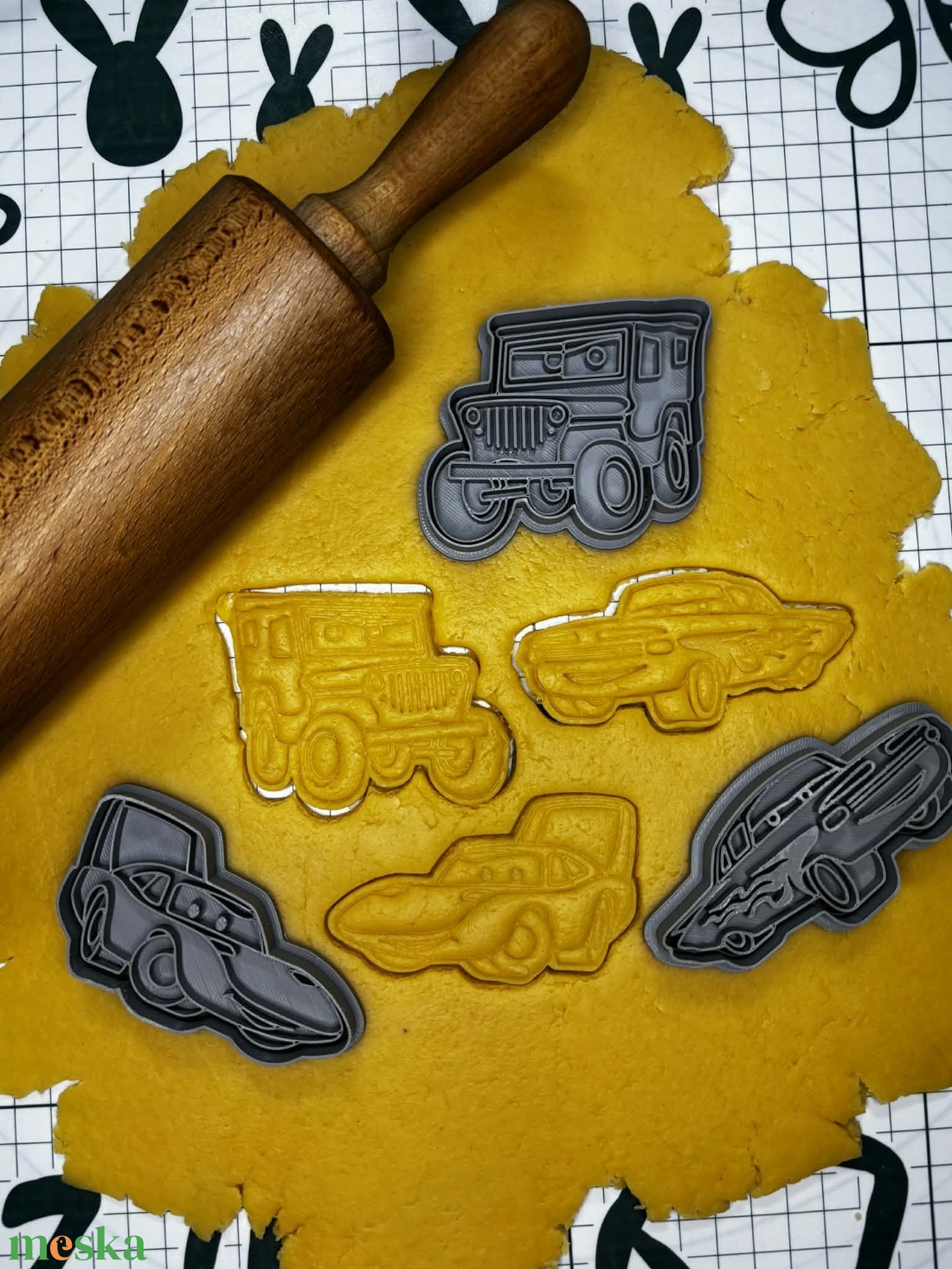 Verdák ihlette sütikiszúró szett - otthon & életmód - konyhafelszerelés, tálalás - sütés, főzés - sütikiszúró - Meska.hu