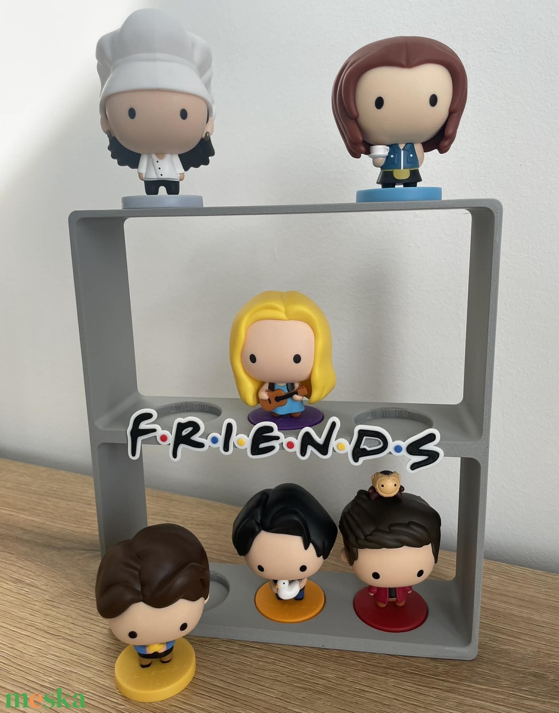 Jóbarátok (Friends) McDonald�s figura tartó  - otthon & életmód - dekoráció - asztal és polc dekoráció - dekorációs tál, tartó - Meska.hu