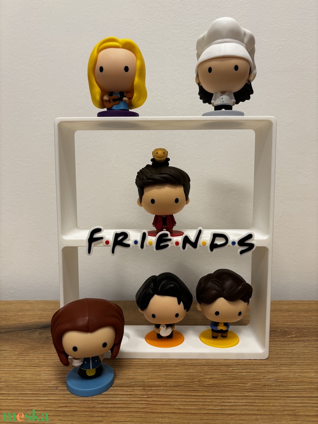 Jóbarátok (Friends) McDonald�s figura tartó  - otthon & életmód - dekoráció - asztal és polc dekoráció - dekorációs tál, tartó - Meska.hu