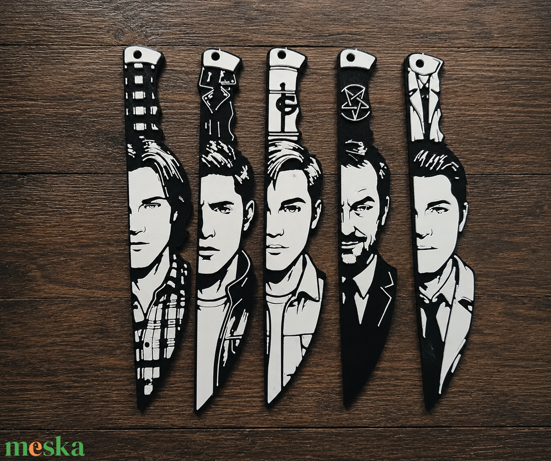 Supernatural (Odaát) kulcstartó - táska & tok - kulcstartó & táskadísz - kulcstartó - Meska.hu