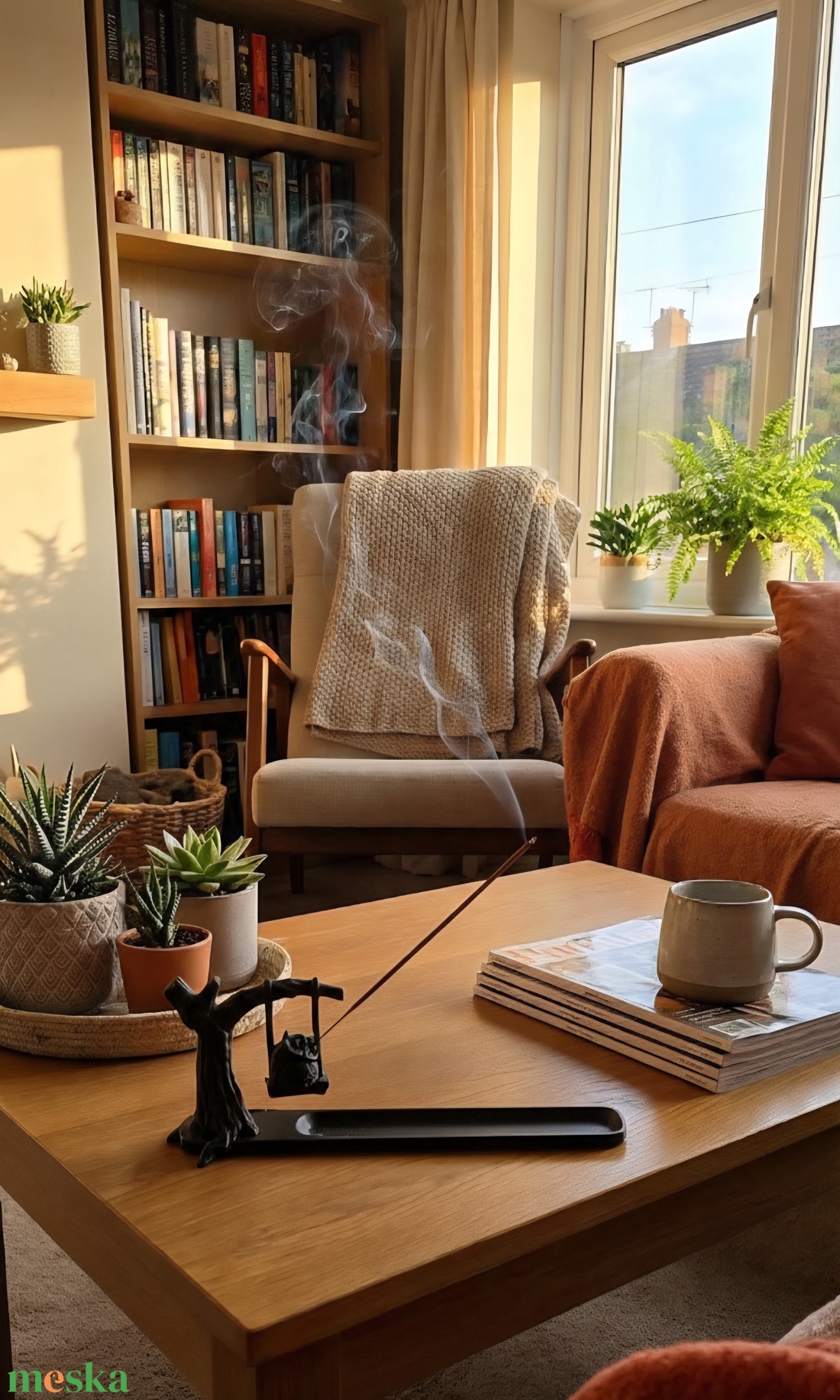 Egyedi 3D nyomtatott baglyos füstölőtartó. - otthon & életmód - dekoráció - dísztárgy - Meska.hu