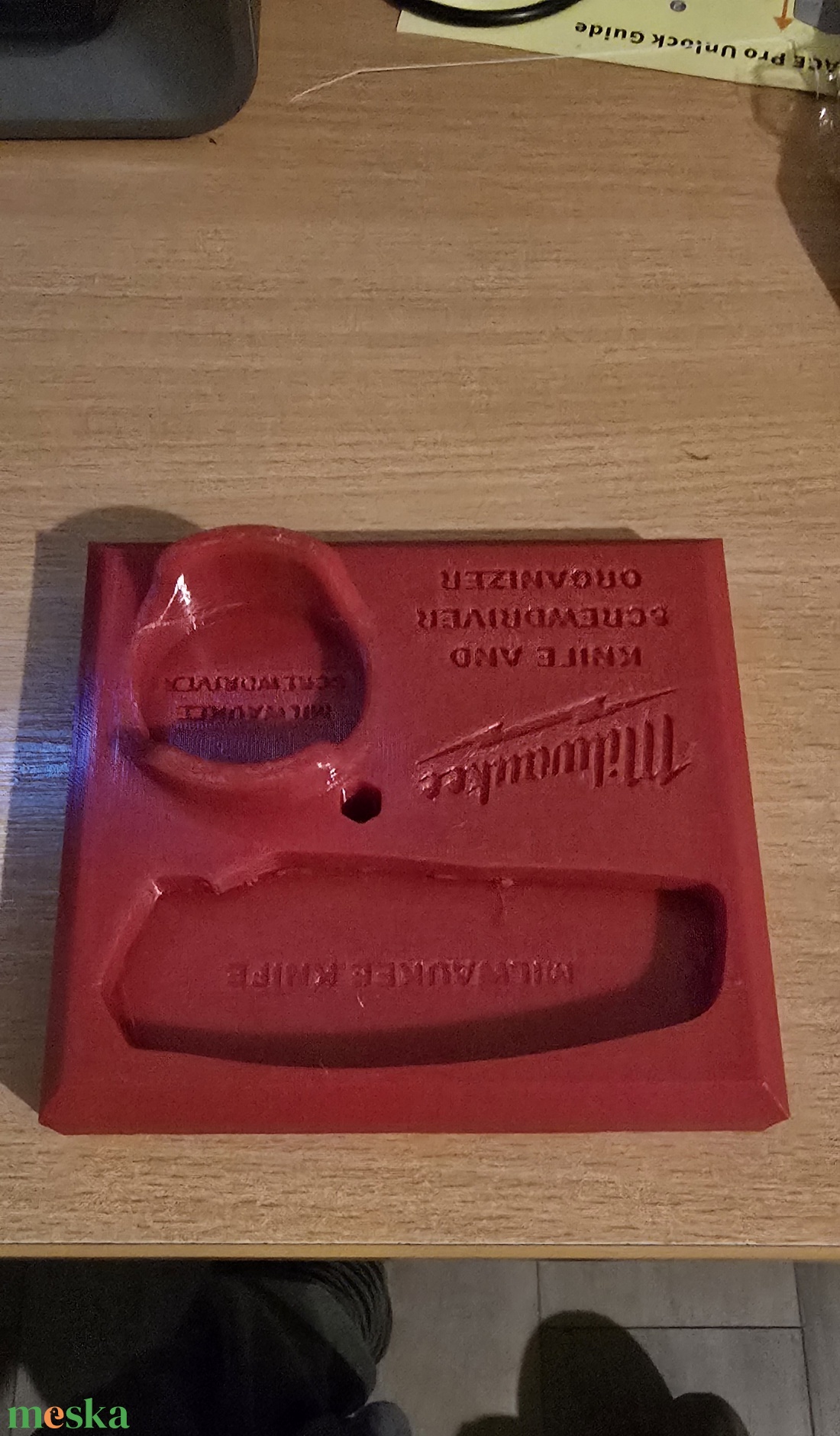 Milwaukee kés és csavarhúzó tartó - kellékek & szerszámok - szerszámok, eszközök - egyéb szerszám, eszköz - Meska.hu