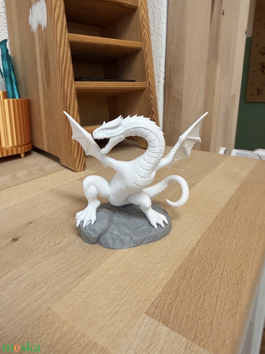 Sárkány Figura � Egyedi Színkombinációban - otthon & életmód - dekoráció - dekoratív figurák és szobrok - Meska.hu