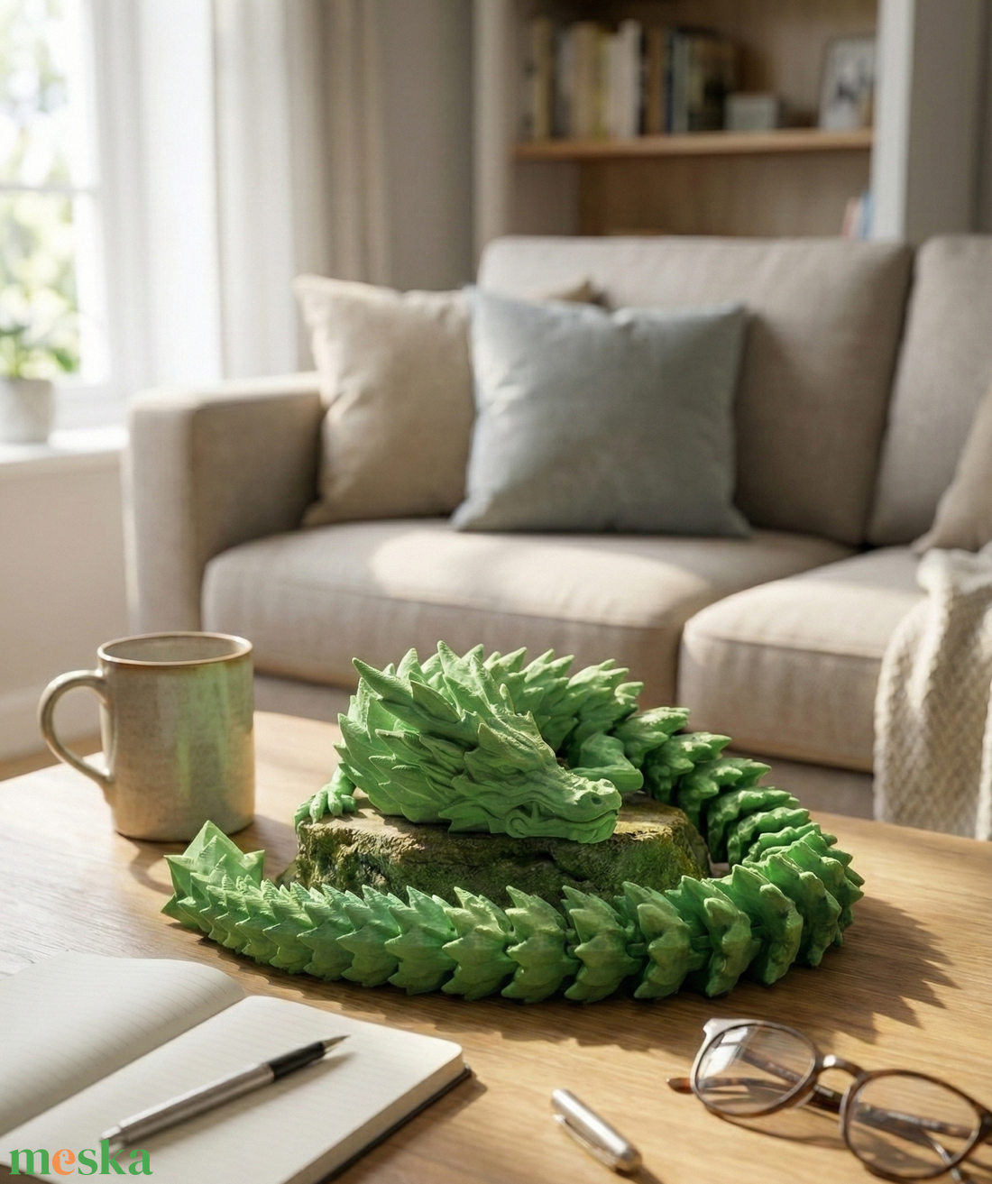 Flexibilis Sárkány - művészet - makett, modell - Meska.hu