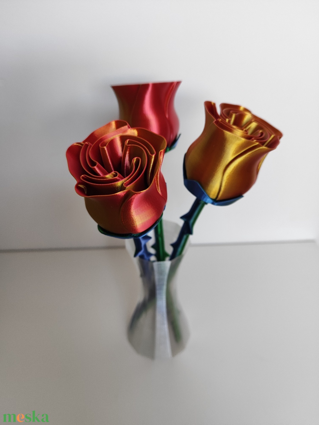 3D Rózsa vázával - otthon & életmód - dekoráció - virágdísz és tartó - csokor & virágdísz - Meska.hu 3D Rózsa vázával - otthon & életmód - dekoráció - virágdísz és tartó - csokor & virágdísz - Meska.hu