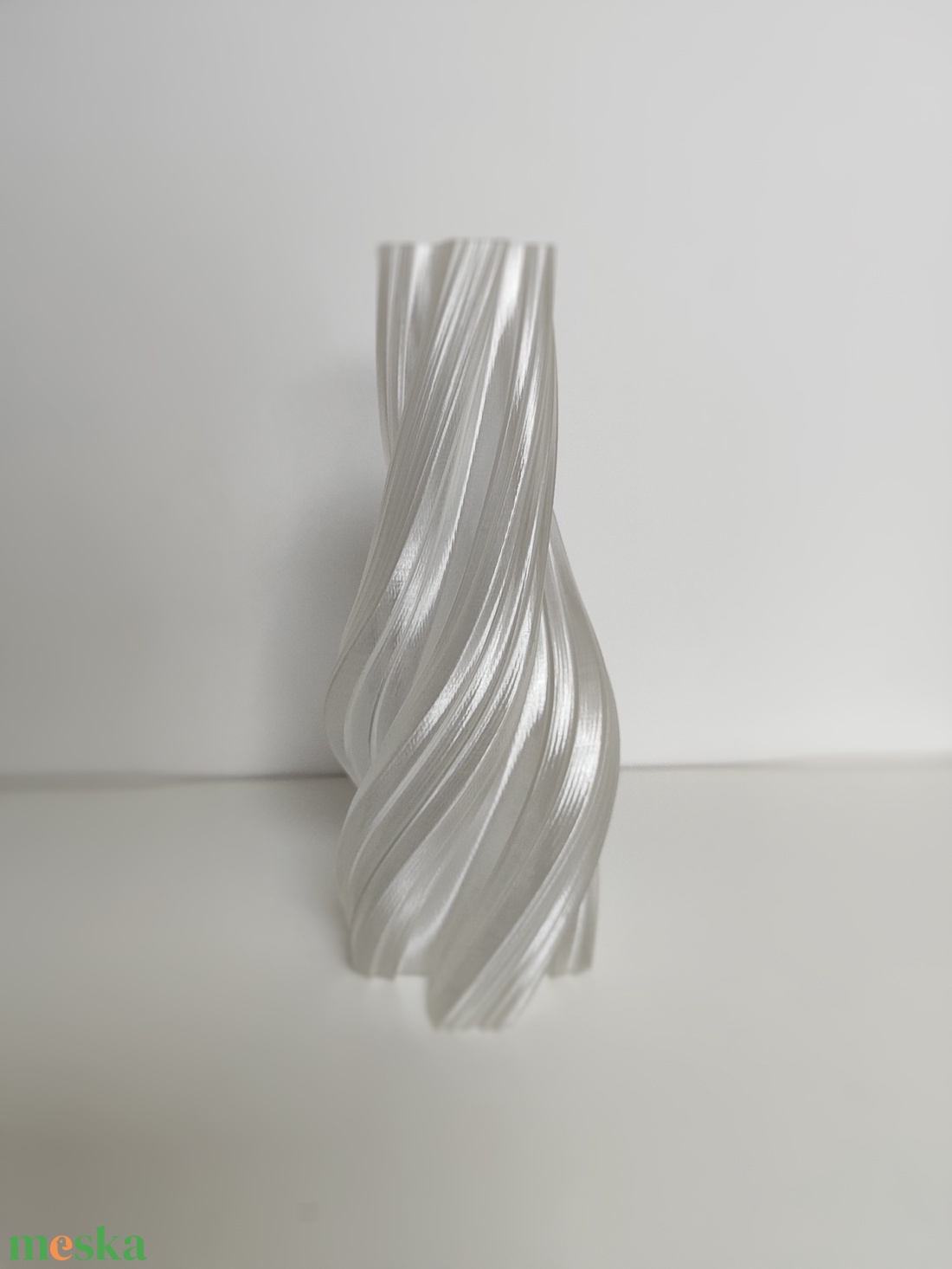 3D twisted váza - otthon & életmód - dekoráció - asztal és polc dekoráció - asztaldísz - Meska.hu