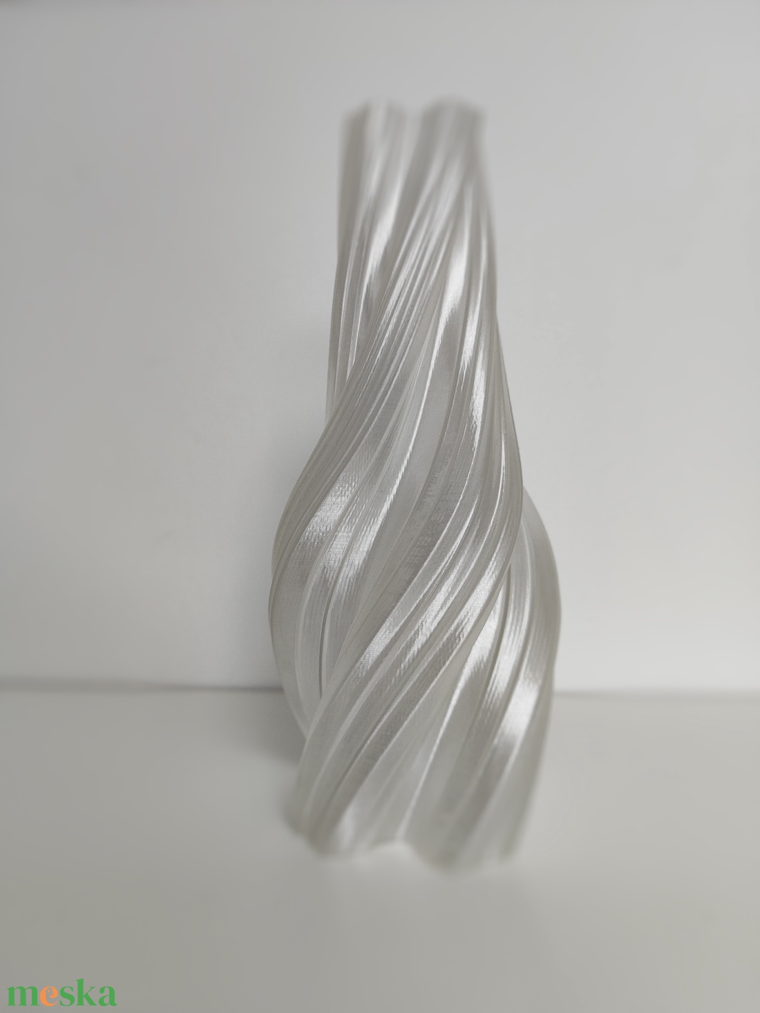 3D twisted váza - otthon & életmód - dekoráció - asztal és polc dekoráció - asztaldísz - Meska.hu