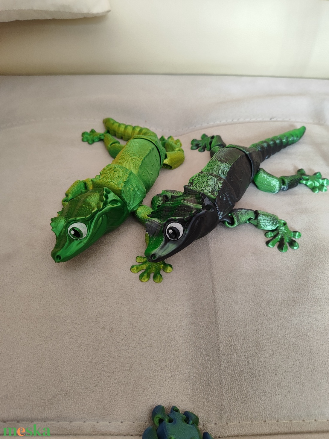 3D Tarajos gekkó - otthon & életmód - dekoráció - dísztárgy - Meska.hu