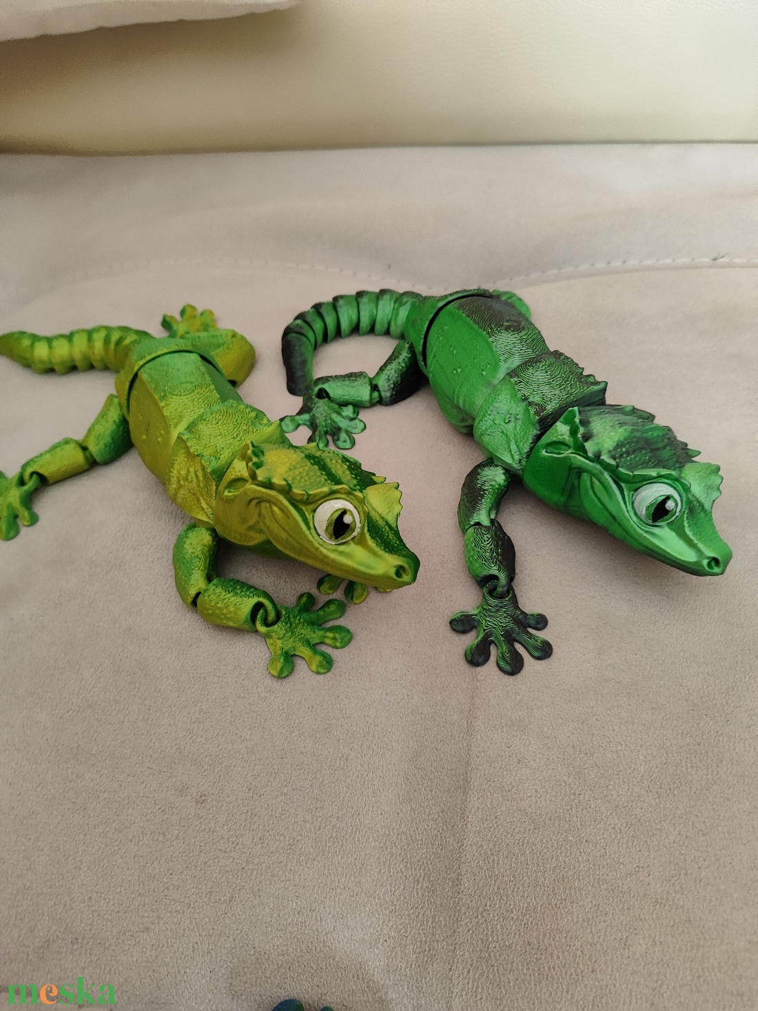 3D Tarajos gekkó - otthon & életmód - dekoráció - dísztárgy - Meska.hu