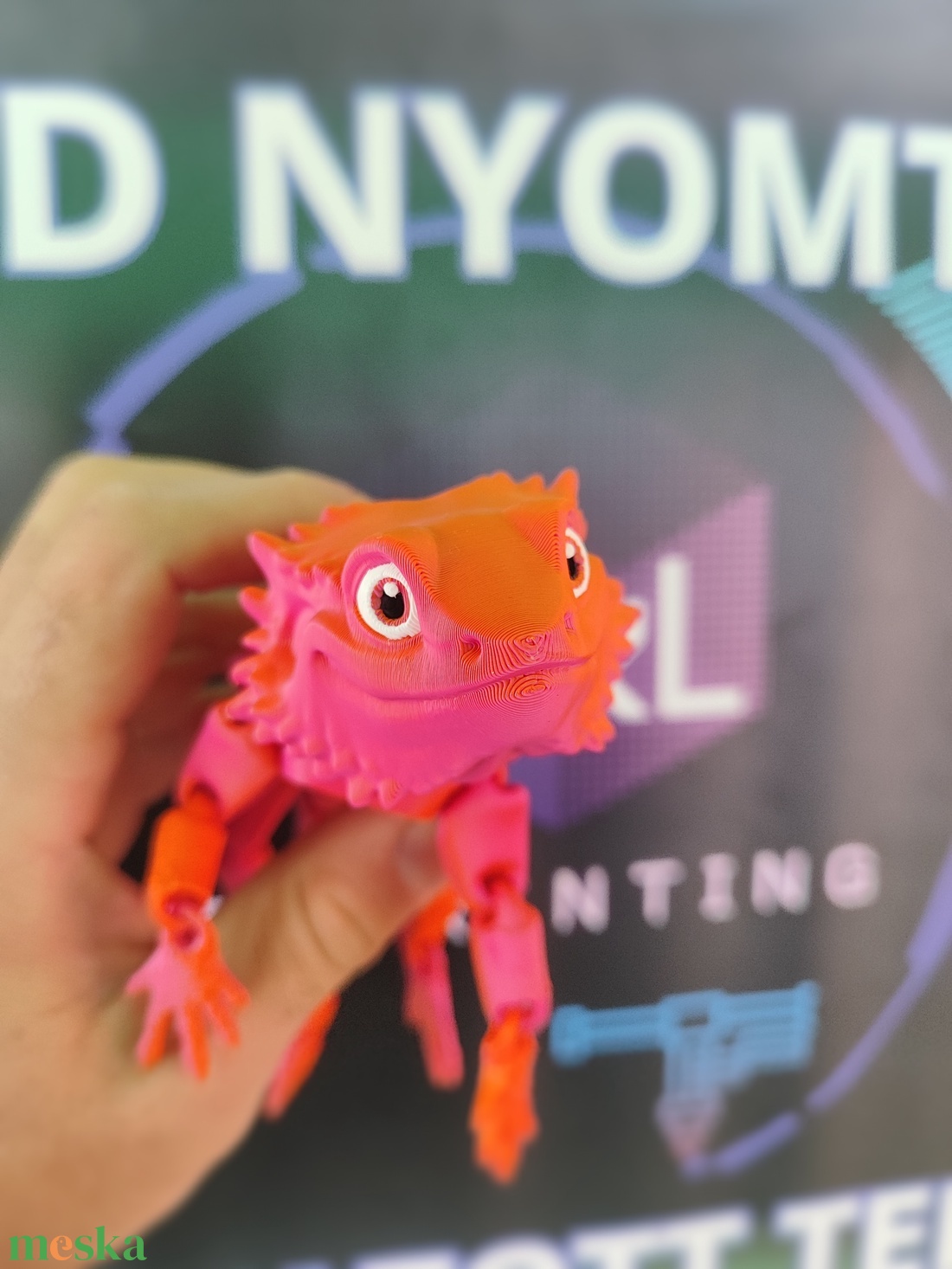 3D Szakállas agáma - otthon & életmód - dekoráció - dísztárgy - Meska.hu 3D Szakállas agáma - otthon & életmód - dekoráció - dísztárgy - Meska.hu