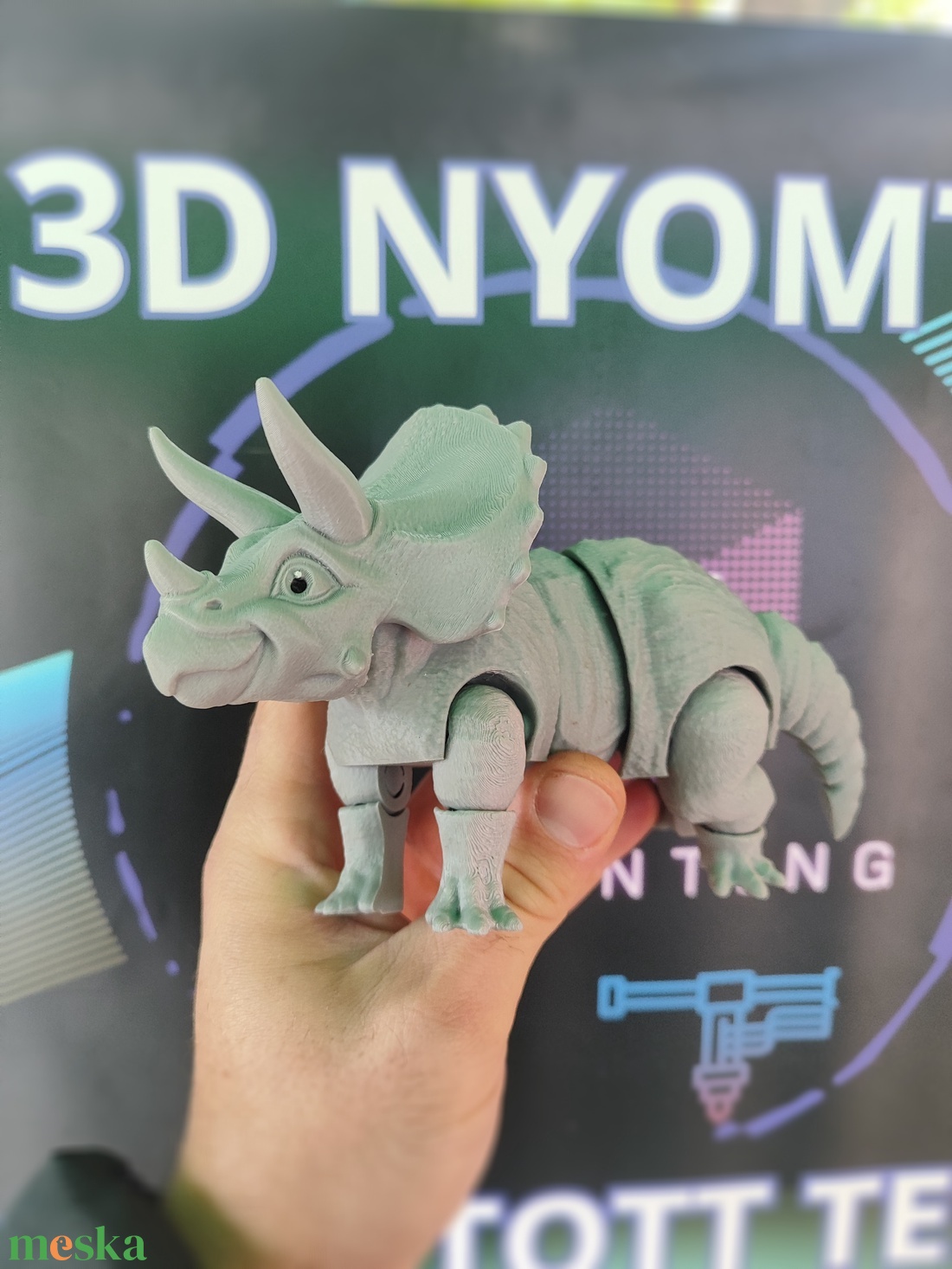 3D Triceratopsz - otthon & életmód - dekoráció - asztal és polc dekoráció - asztaldísz - Meska.hu 3D Triceratopsz - otthon & életmód - dekoráció - asztal és polc dekoráció - asztaldísz - Meska.hu