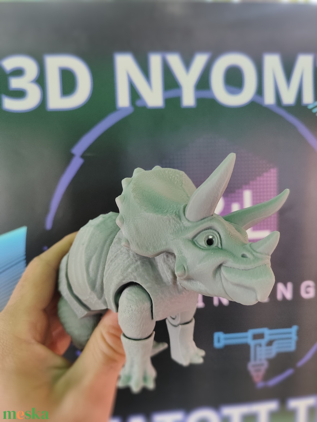 3D Triceratopsz - otthon & életmód - dekoráció - asztal és polc dekoráció - asztaldísz - Meska.hu 3D Triceratopsz - otthon & életmód - dekoráció - asztal és polc dekoráció - asztaldísz - Meska.hu
