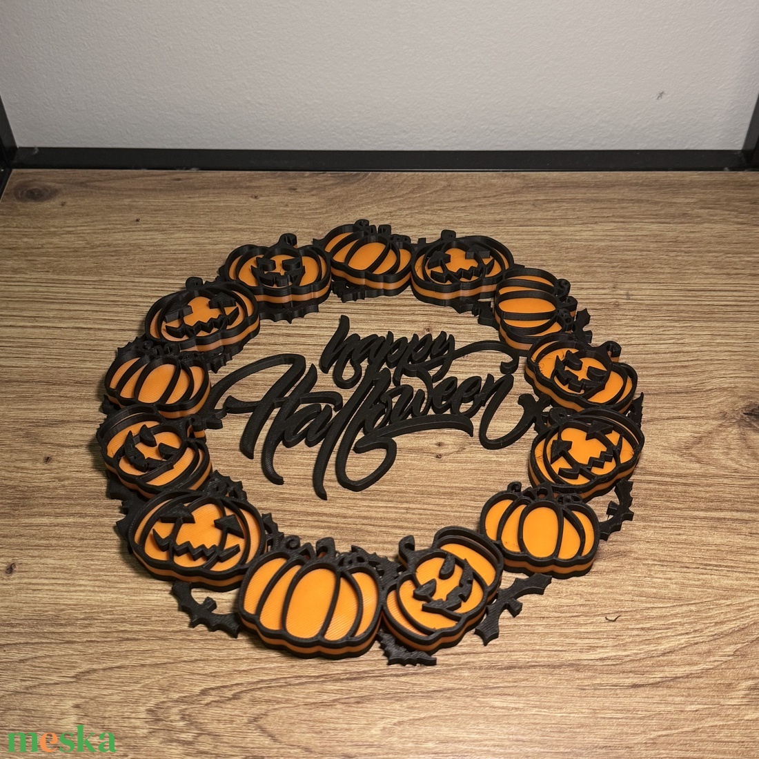 Halloweeni ajtódísz - otthon & életmód - dekoráció - halloween - halloweeni ajtódíszek és ablakdíszek - Meska.hu