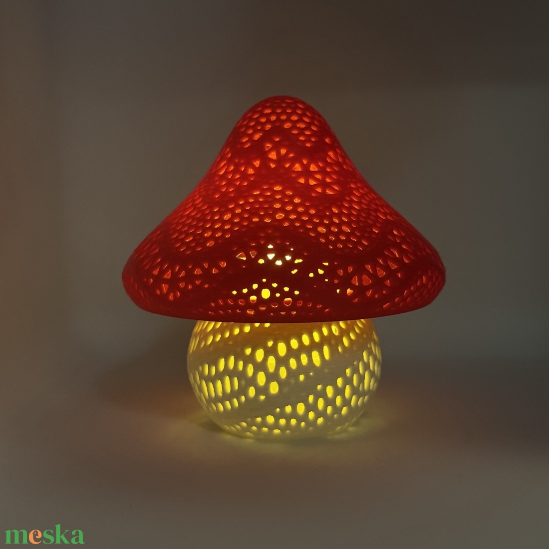 Gomba lámpa - otthon & életmód - lámpa - hangulatlámpa - Meska.hu