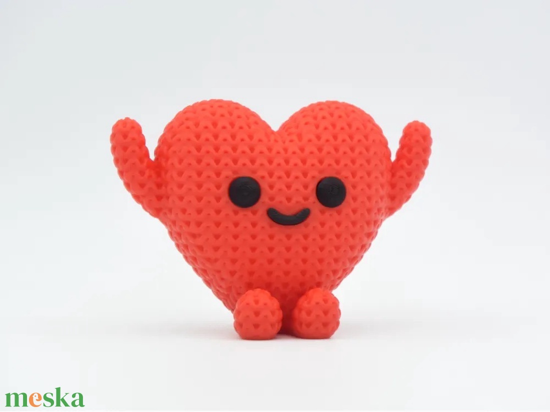 3D Nyomtatott Szívecske - otthon & életmód - dekoráció - dísztárgy - Meska.hu