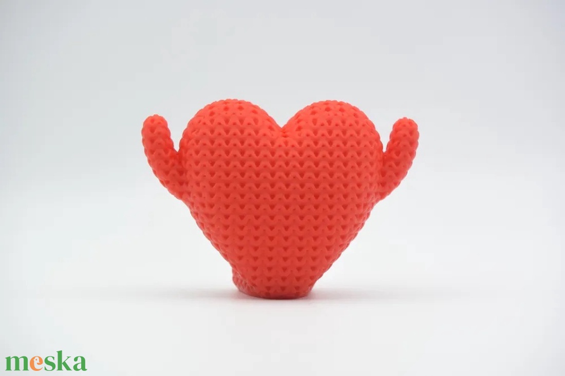 3D Nyomtatott Szívecske - otthon & életmód - dekoráció - dísztárgy - Meska.hu