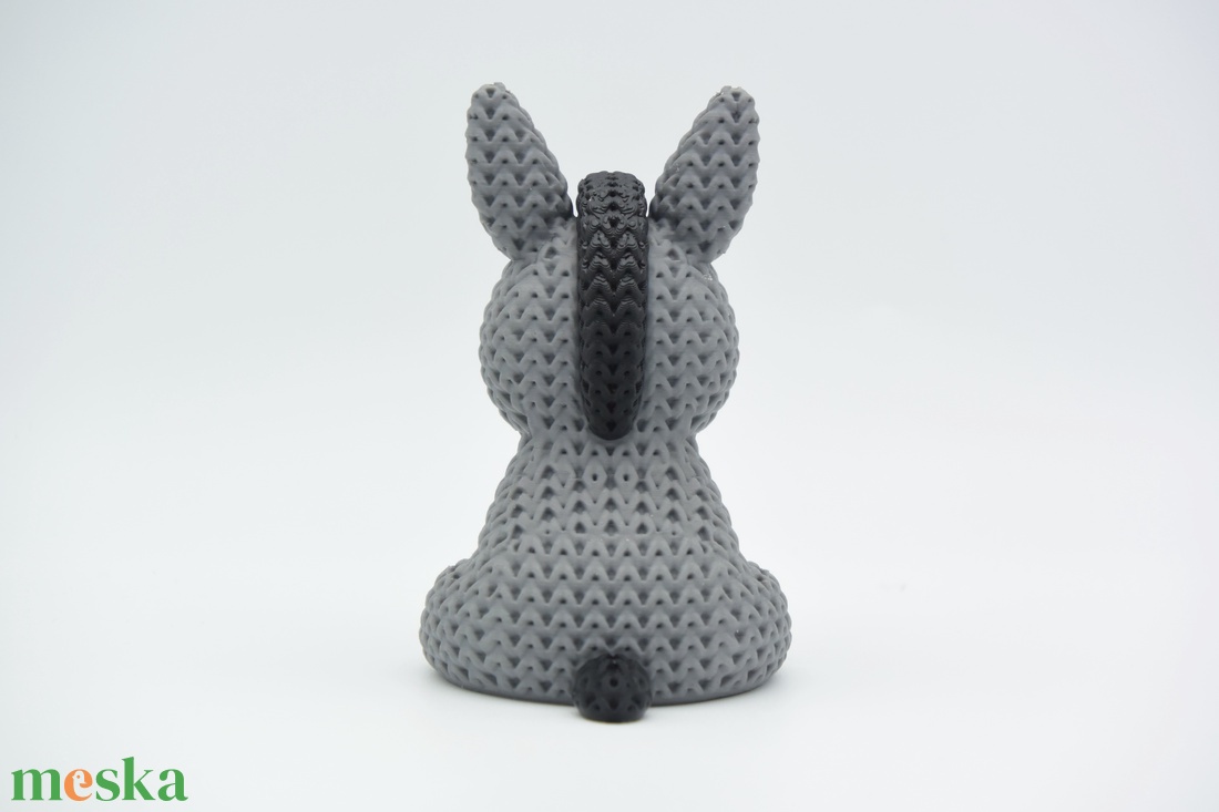 Kötött Hatású 3D Nyomtatott Szamár - otthon & életmód - dekoráció - dekoratív figurák és szobrok - Meska.hu