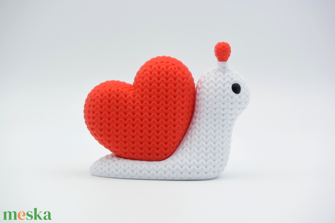  Kötött Hatású 3D Nyomtatott Csiga  - játék & sport - plüssállat & játékfigura - csiga - Meska.hu