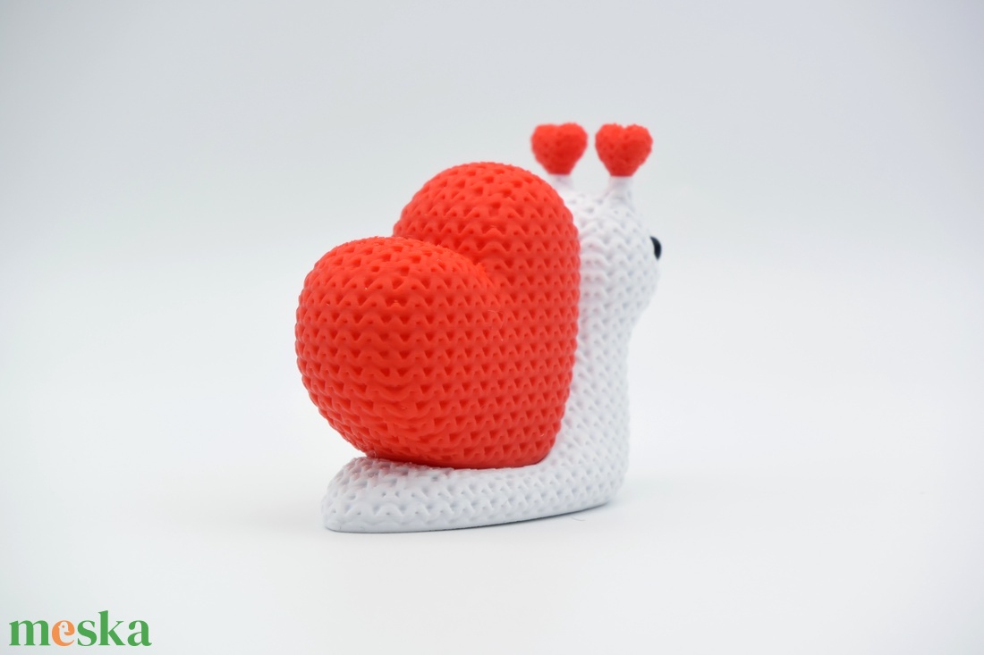  Kötött Hatású 3D Nyomtatott Csiga  - játék & sport - plüssállat & játékfigura - csiga - Meska.hu
