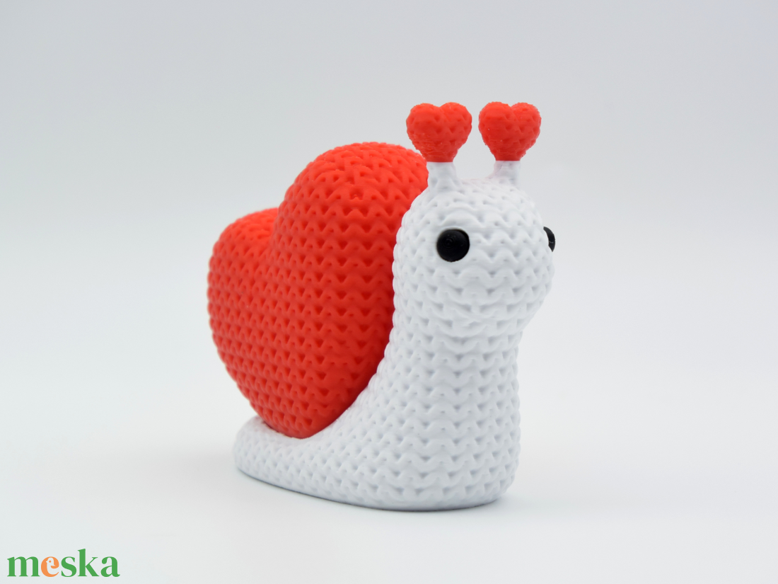  Kötött Hatású 3D Nyomtatott Csiga  - játék & sport - plüssállat & játékfigura - csiga - Meska.hu
