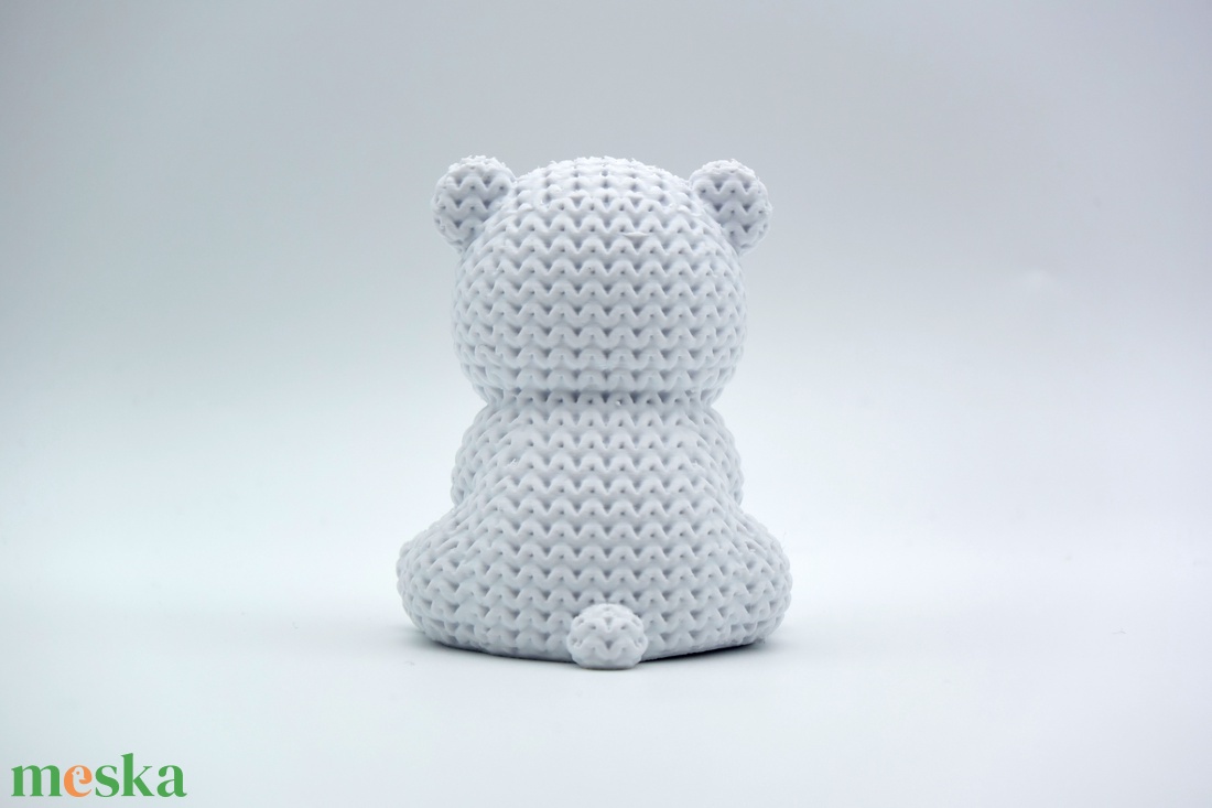 Kötött Hatású 3D Nyomtatott Jegesmedve - játék & sport - plüssállat & játékfigura - maci - Meska.hu