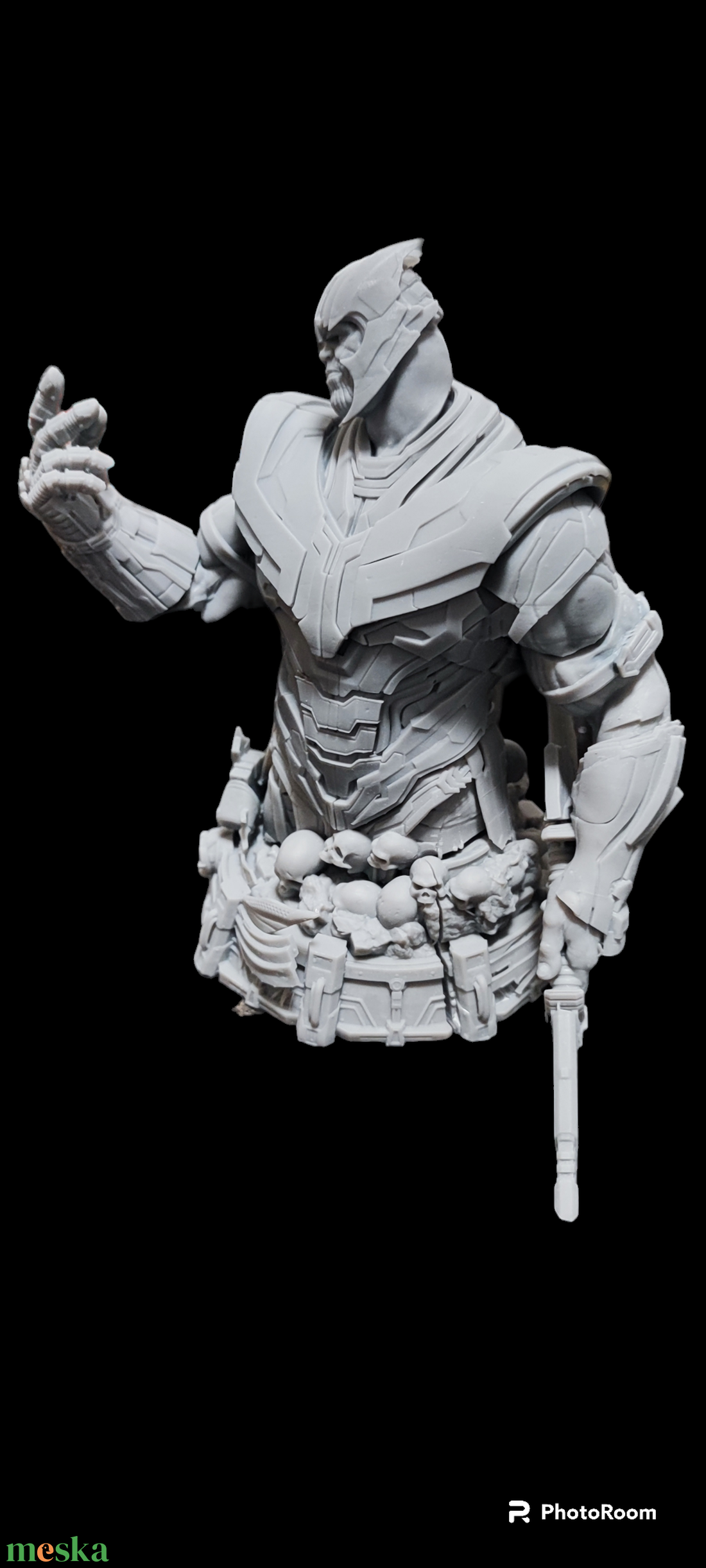 Thanos szobor  - művészet - makett, modell - Meska.hu