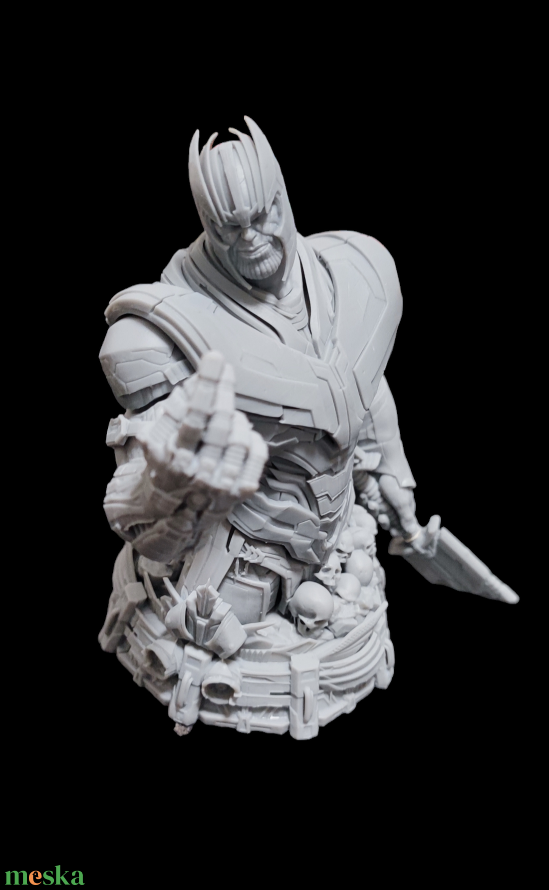 Thanos szobor  - művészet - makett, modell - Meska.hu