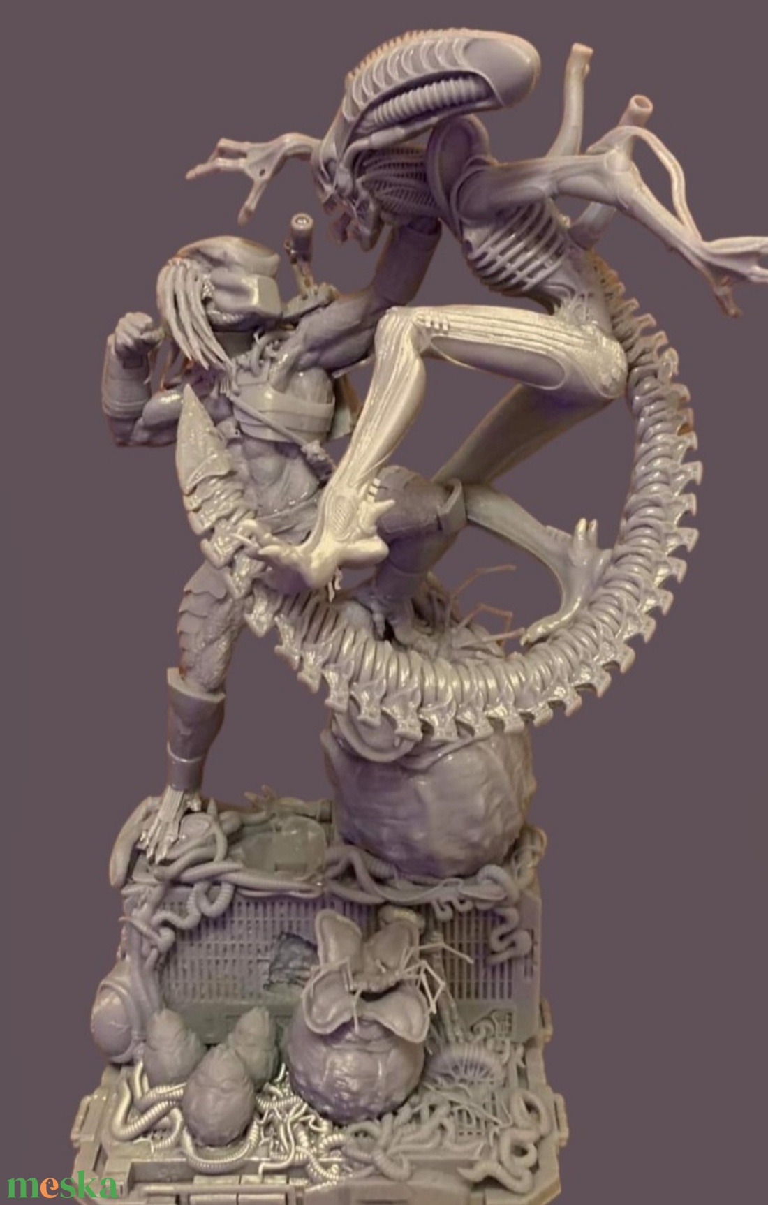 Predator VS Alien Diorama - művészet - makett, modell - Meska.hu Predator VS Alien Diorama - művészet - makett, modell - Meska.hu