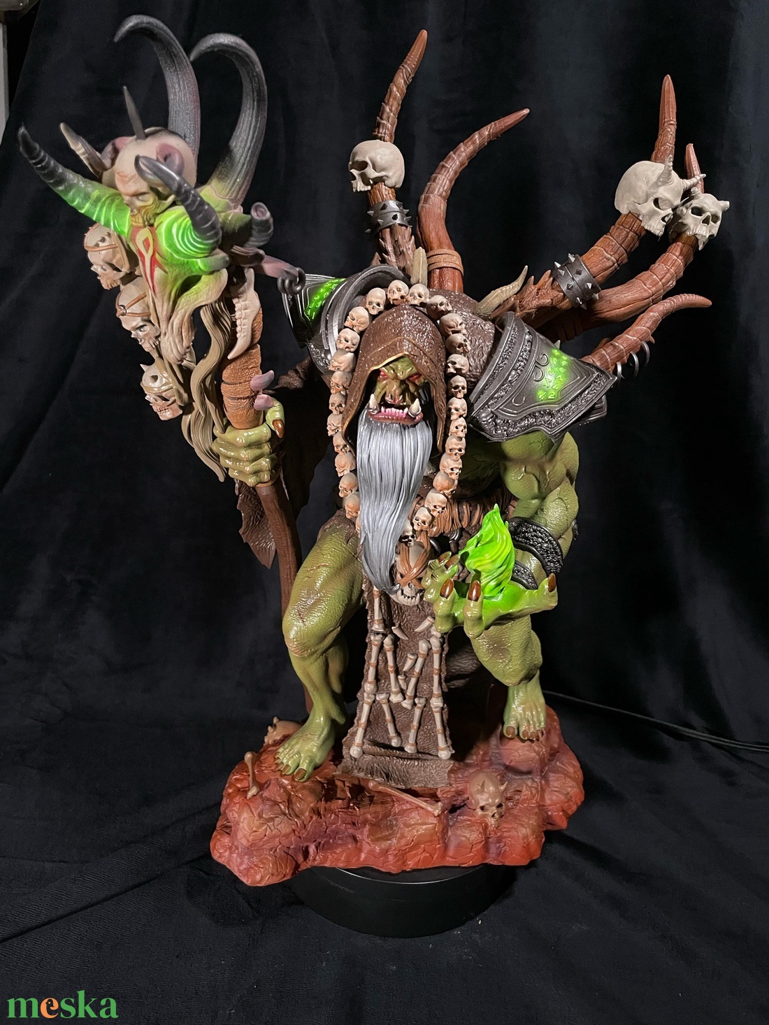 1:6 Gul'dan kézzel festett 3d nyomtatott resin szobor - otthon & életmód - dekoráció - dísztárgy - Meska.hu 1:6 Gul'dan kézzel festett 3d nyomtatott resin szobor - otthon & életmód - dekoráció - dísztárgy - Meska.hu