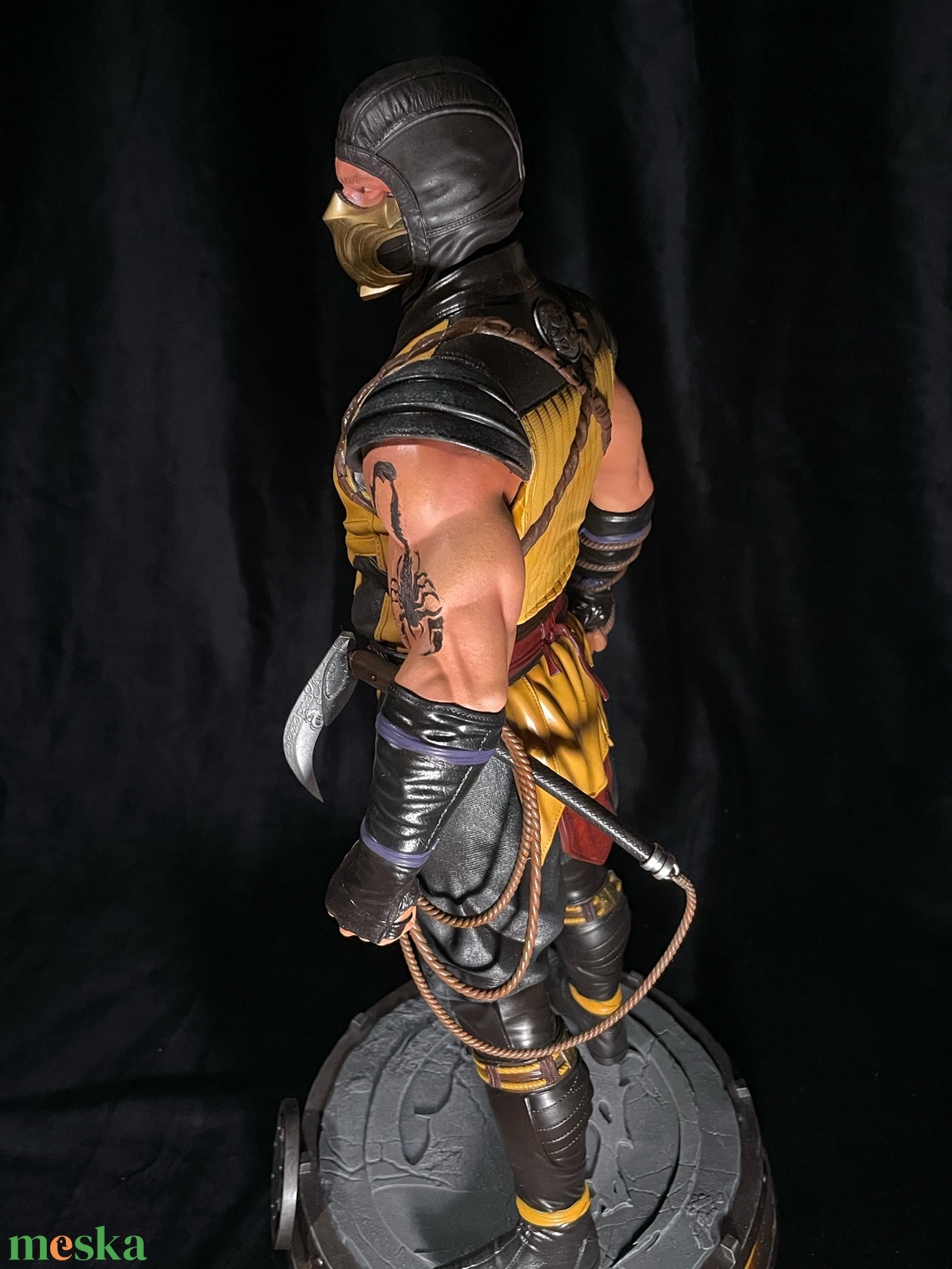 Mortal Kombat Scorpion kézzel festett 3d nyomtatott resin szobor - otthon & életmód - dekoráció - dísztárgy - Meska.hu Mortal Kombat Scorpion kézzel festett 3d nyomtatott resin szobor - otthon & életmód - dekoráció - dísztárgy - Meska.hu