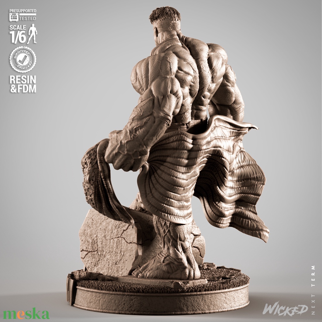 Red Hulk - Vörös Hulk MCU Verzió 1/6 méretű szobor - művészet - szobor - Meska.hu Red Hulk - Vörös Hulk MCU Verzió 1/6 méretű szobor - művészet - szobor - Meska.hu