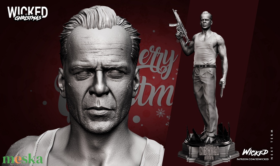 Die Hard John McClane 1/6 méretű szobor - művészet - szobor - Meska.hu Die Hard John McClane 1/6 méretű szobor - művészet - szobor - Meska.hu