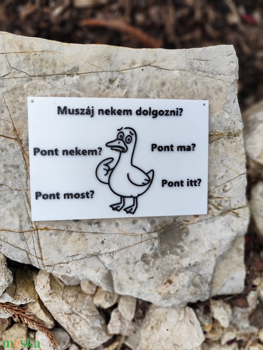Muszj nekem dolgozni??? - otthon & életmód - dekoráció - kép & falikép - táblakép - Meska.hu