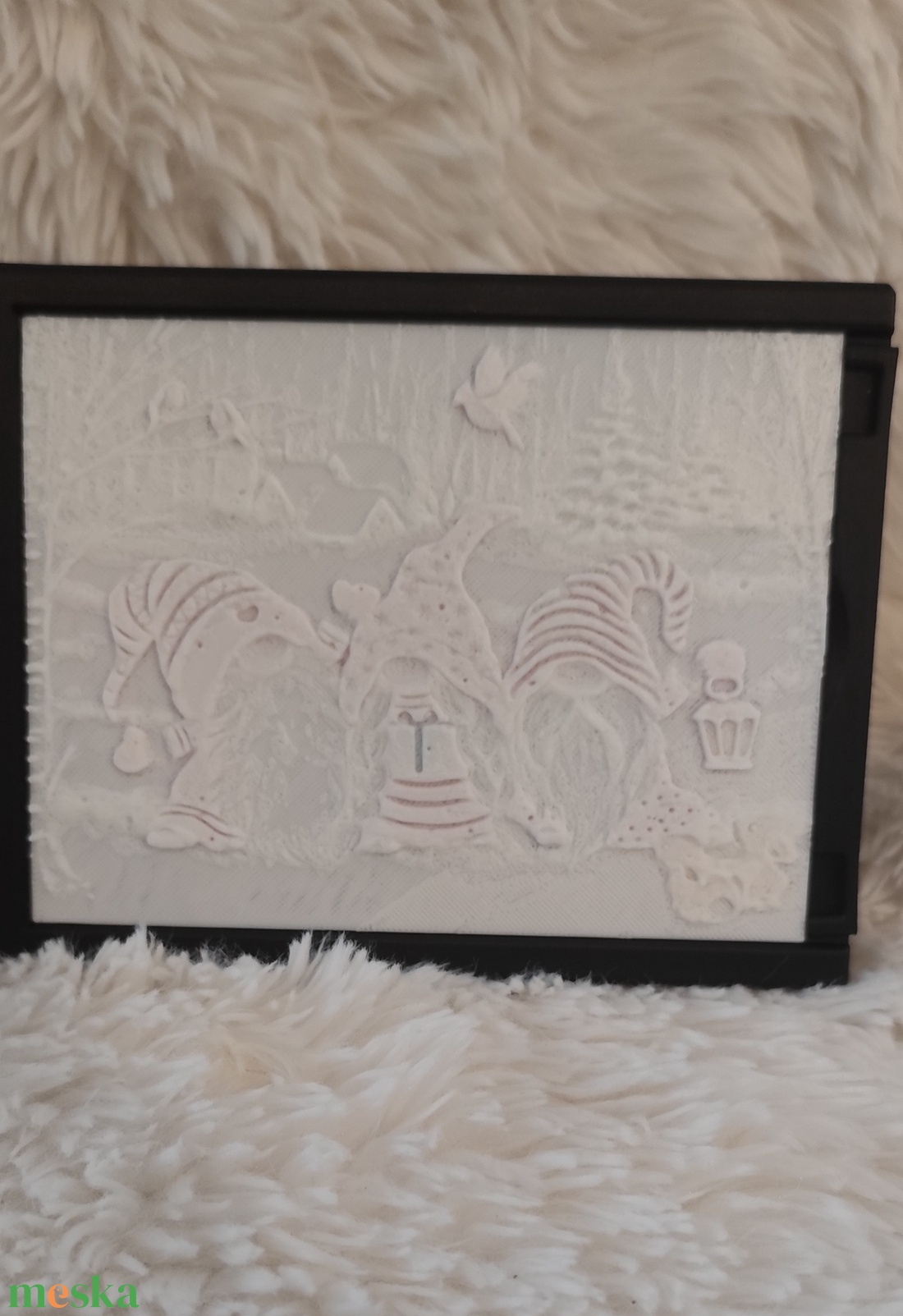 Manós litophane kép - otthon & életmód - lámpa - hangulatlámpa - Meska.hu