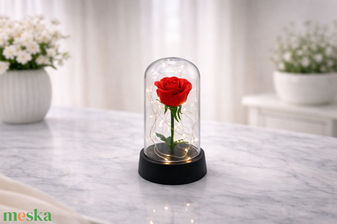 Örökrózsa - otthon & életmód - virágdekoráció - virágdíszek - asztali virágdísz - Meska.hu