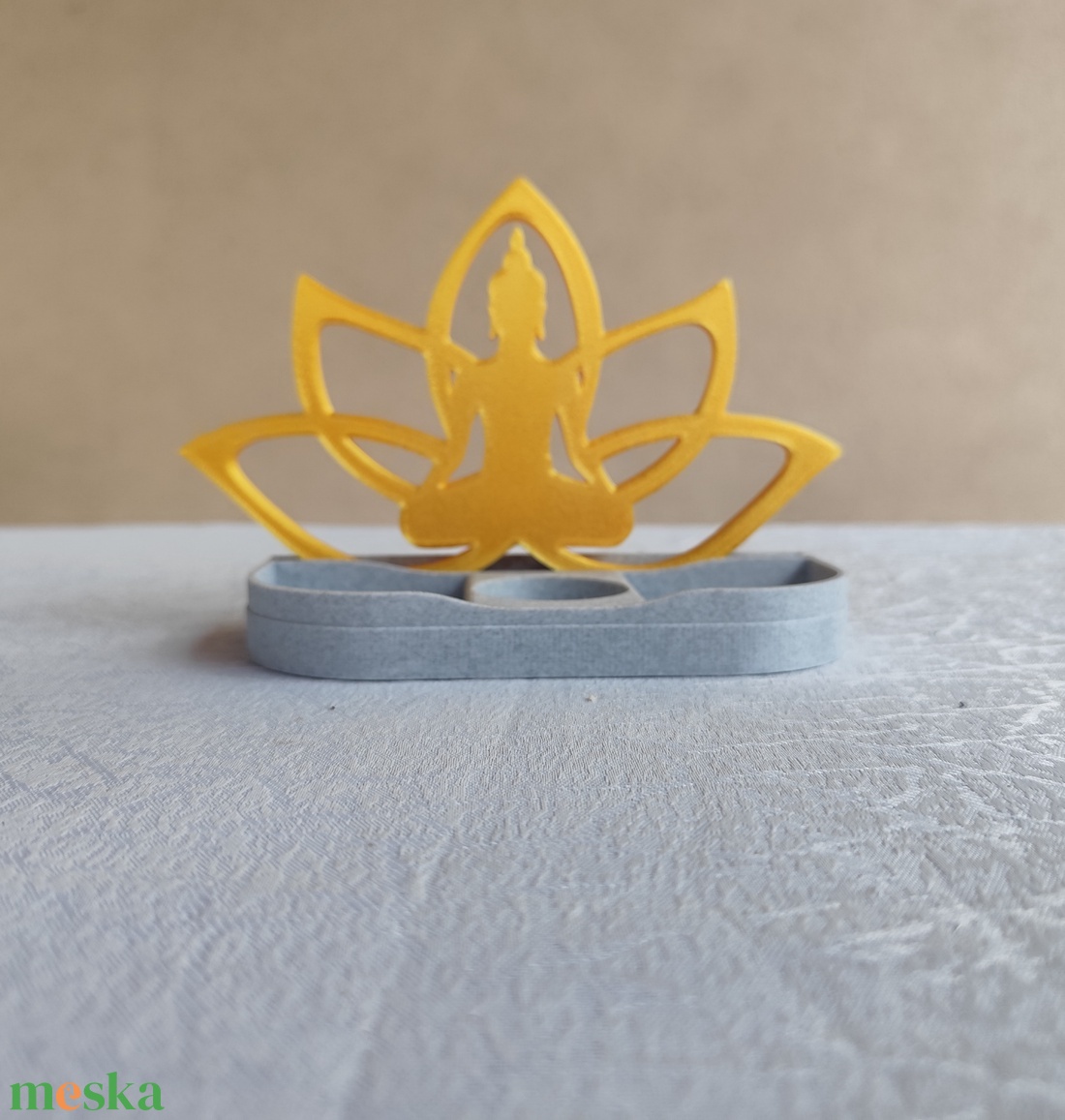 Árnyéklámpás, Mécsestartó: lótusz és buddha - otthon & életmód - gyertya, illat, aroma - gyertyatartó - Meska.hu