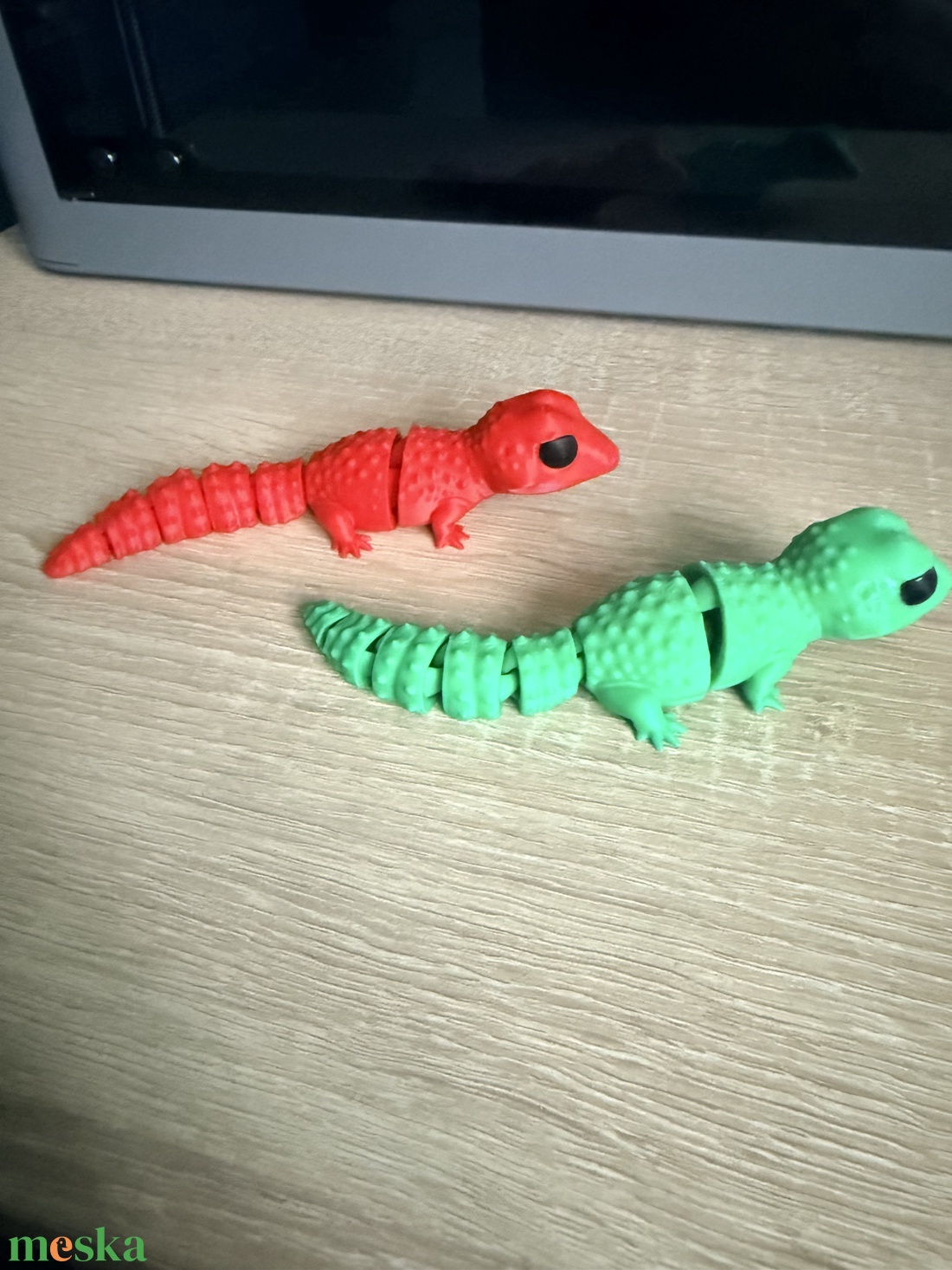 Flexi gekkó  - játék & sport - plüssállat & játékfigura - más figura - Meska.hu