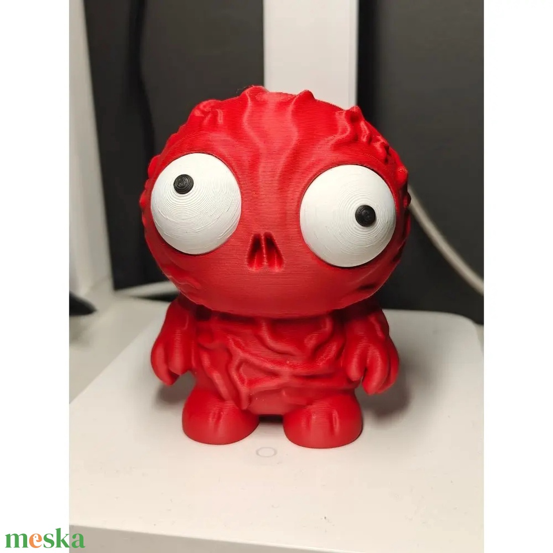 Veknye - vicces szörny és horror figura mozgatható szemekkel, 3D nyomtatott asztali dísz, poénos ajándék - otthon & életmód - dekoráció - halloween - halloweeni figurák - Meska.hu