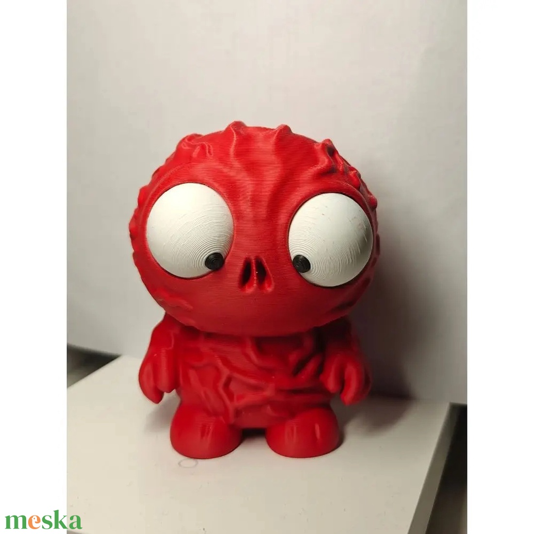 Veknye - vicces szörny és horror figura mozgatható szemekkel, 3D nyomtatott asztali dísz, poénos ajándék - otthon & életmód - dekoráció - halloween - halloweeni figurák - Meska.hu