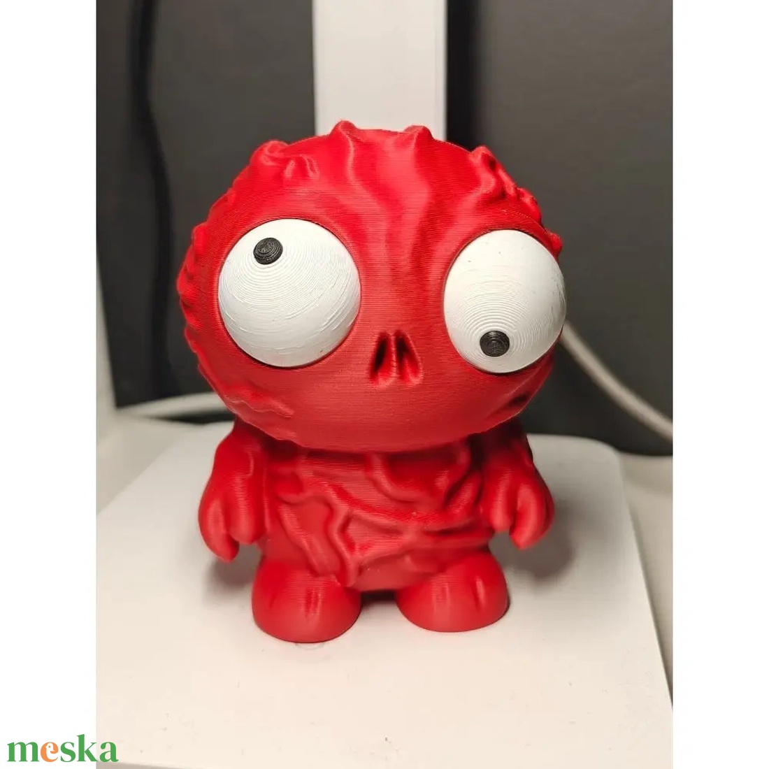Veknye - vicces szörny és horror figura mozgatható szemekkel, 3D nyomtatott asztali dísz, poénos ajándék - otthon & életmód - dekoráció - halloween - halloweeni figurák - Meska.hu