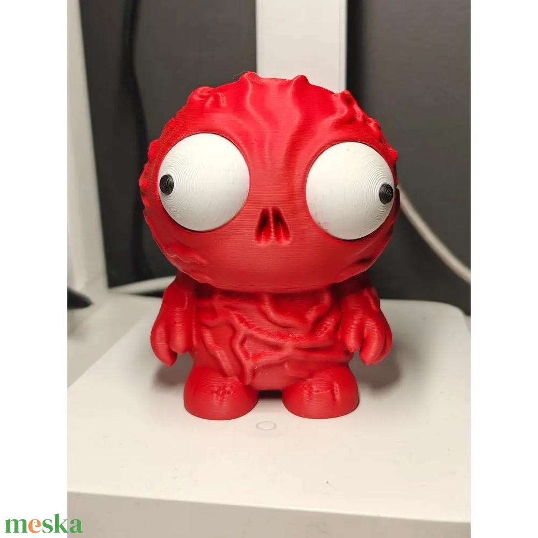 Veknye - vicces szörny és horror figura mozgatható szemekkel, 3D nyomtatott asztali dísz, poénos ajándék - otthon & életmód - dekoráció - halloween - halloweeni figurák - Meska.hu