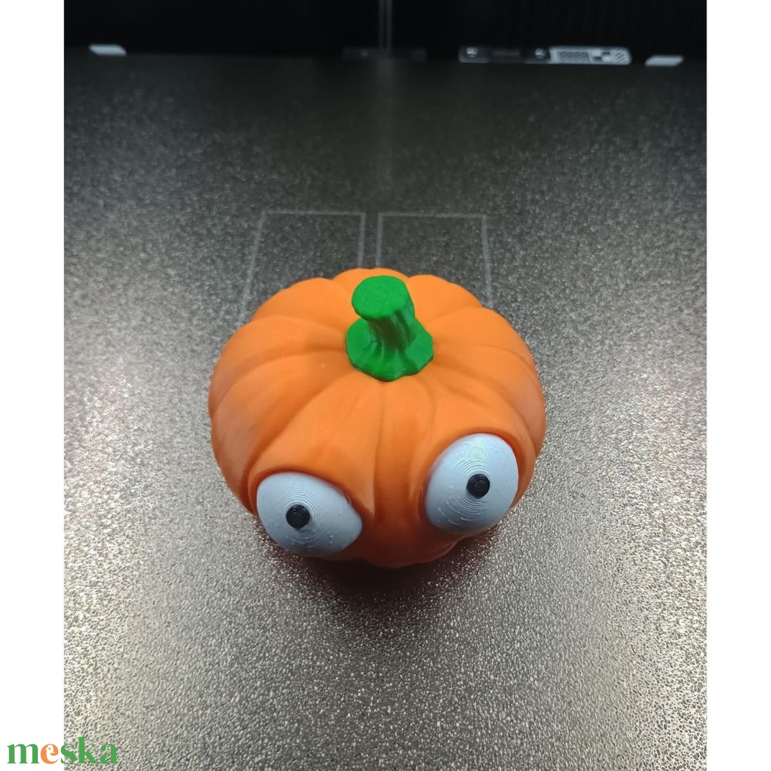 Tök Olga � 3D nyomtatott vicces tök figura forgatható szemekkel - otthon & életmód - dekoráció - halloween - halloweeni figurák - Meska.hu